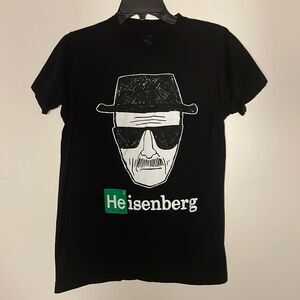 Breaking Bad Heisenberg Graphic Short Sleeved Fitted Women’s T-shirt- Size S